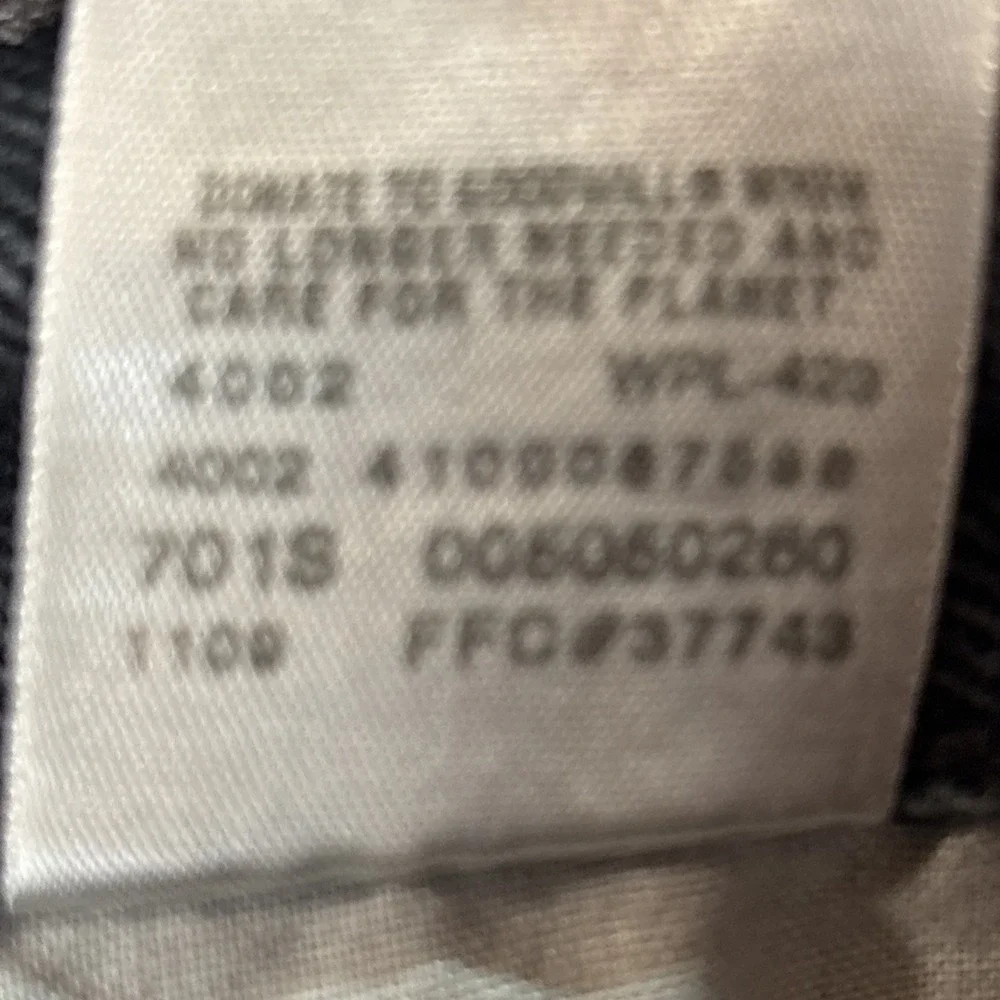 Levis 505 Regular Fit Jeans Mens 34x30 Black Denim Straight Leg Pants